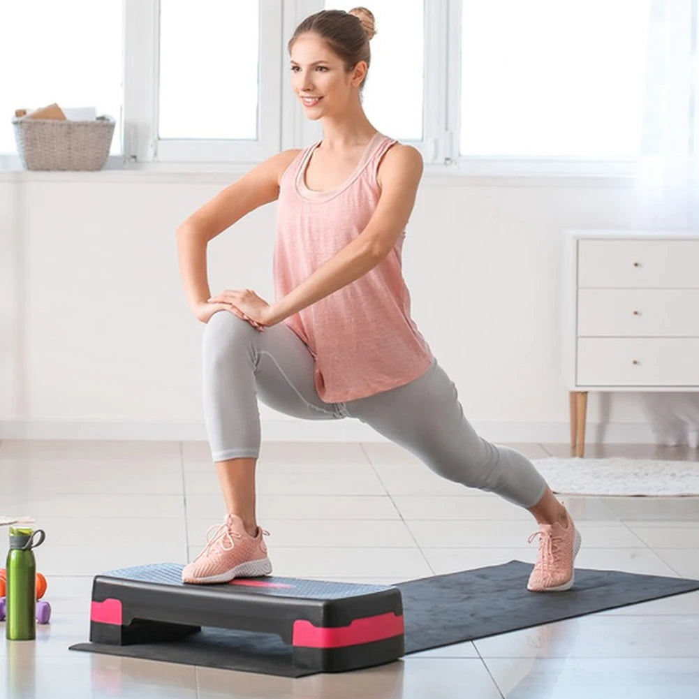 Adjustable Aerobic Fitness Stepper