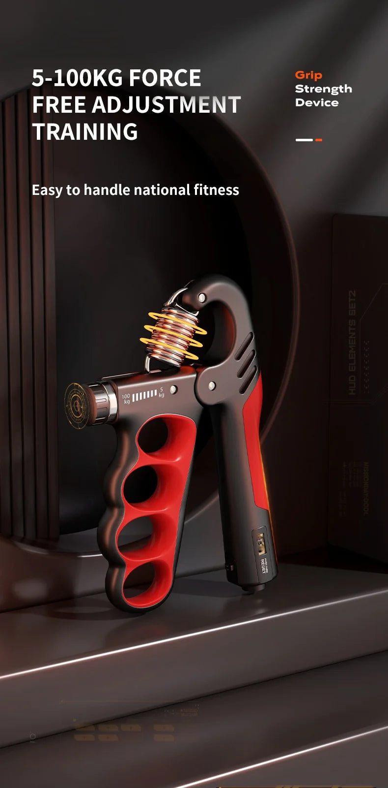 Adjustable Grip Strength Wrist Expander