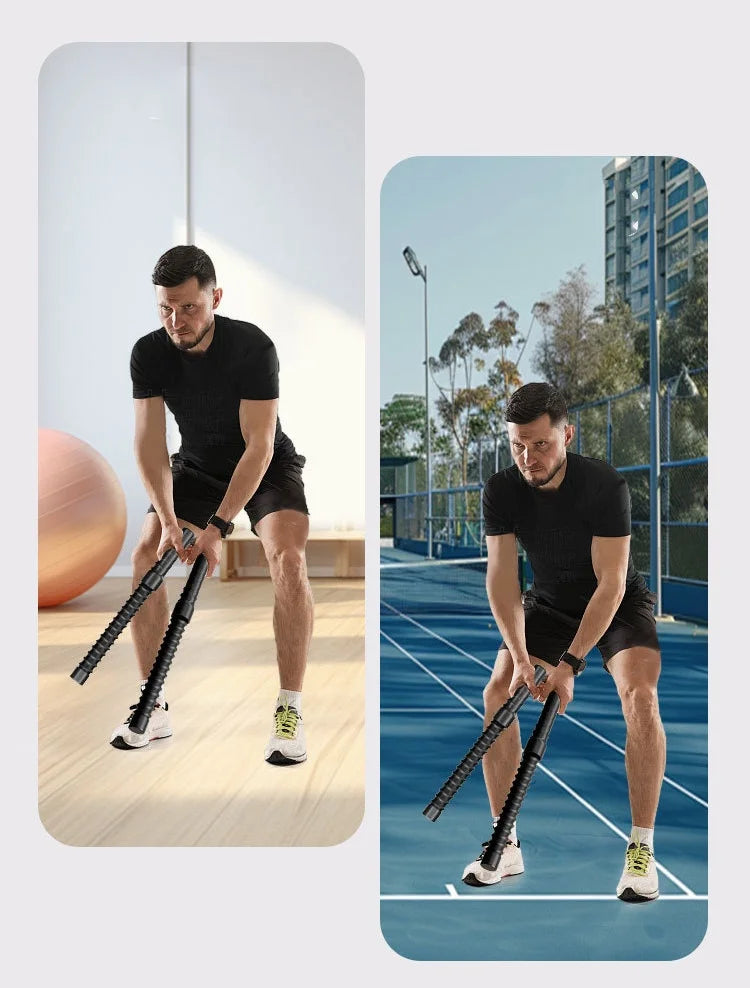 2pcs Fitness Strength Training Throwing Ropes
