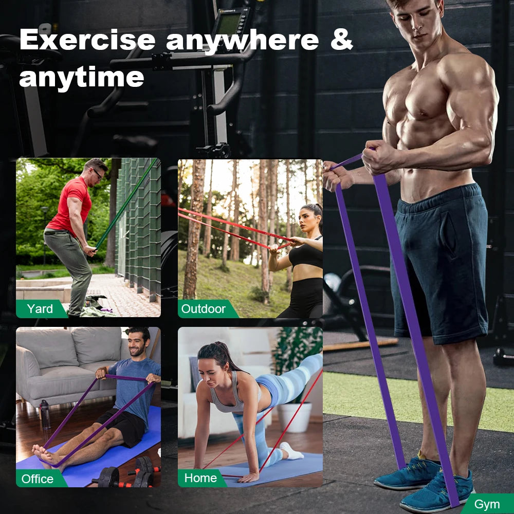 5–120lbs Fitness Resistance Band