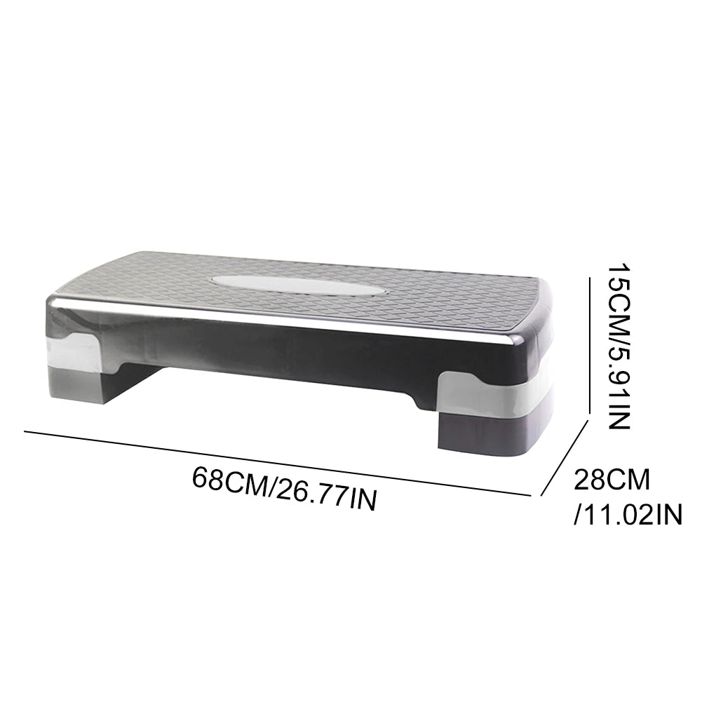 Adjustable Aerobic Fitness Stepper