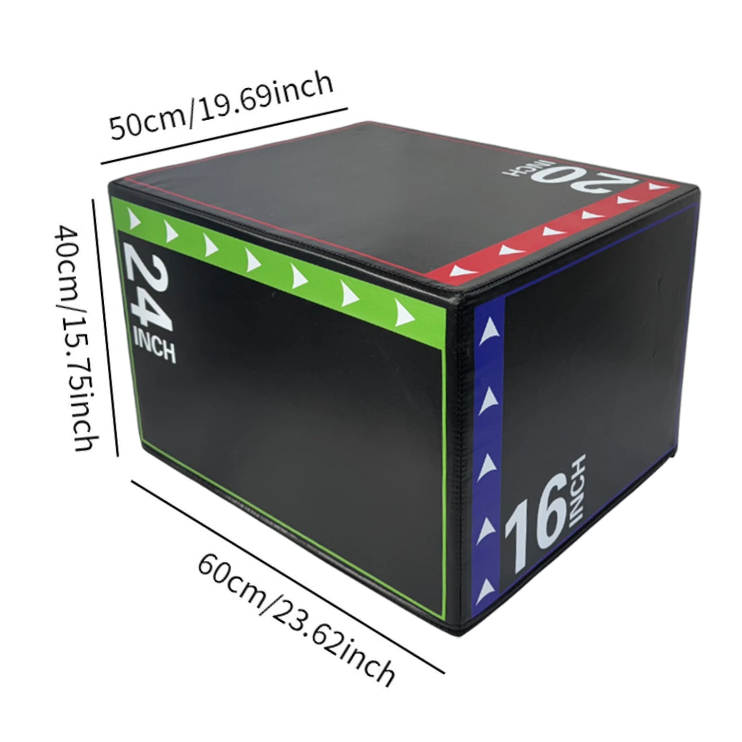 3-in-1 Plyometric Jumping Box
