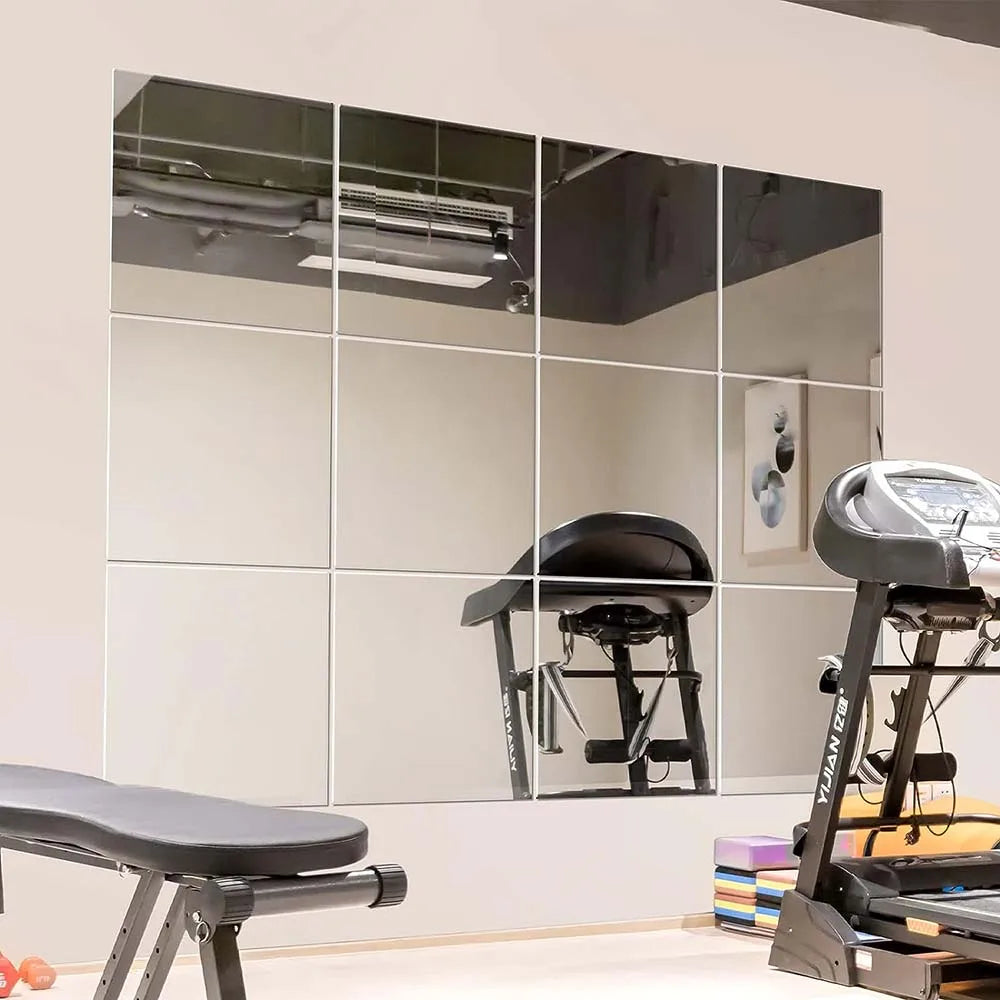 Gym Mirrors Square Wall Mounted