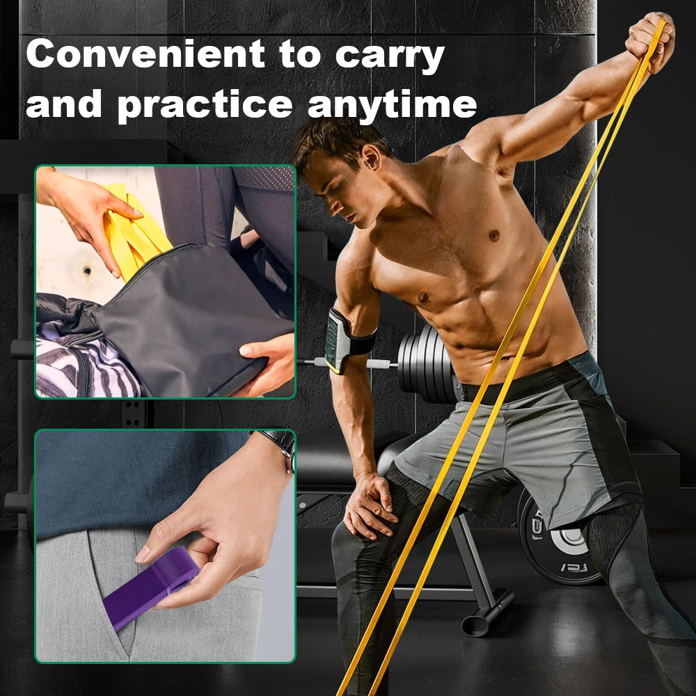 5–120lbs Fitness Resistance Band