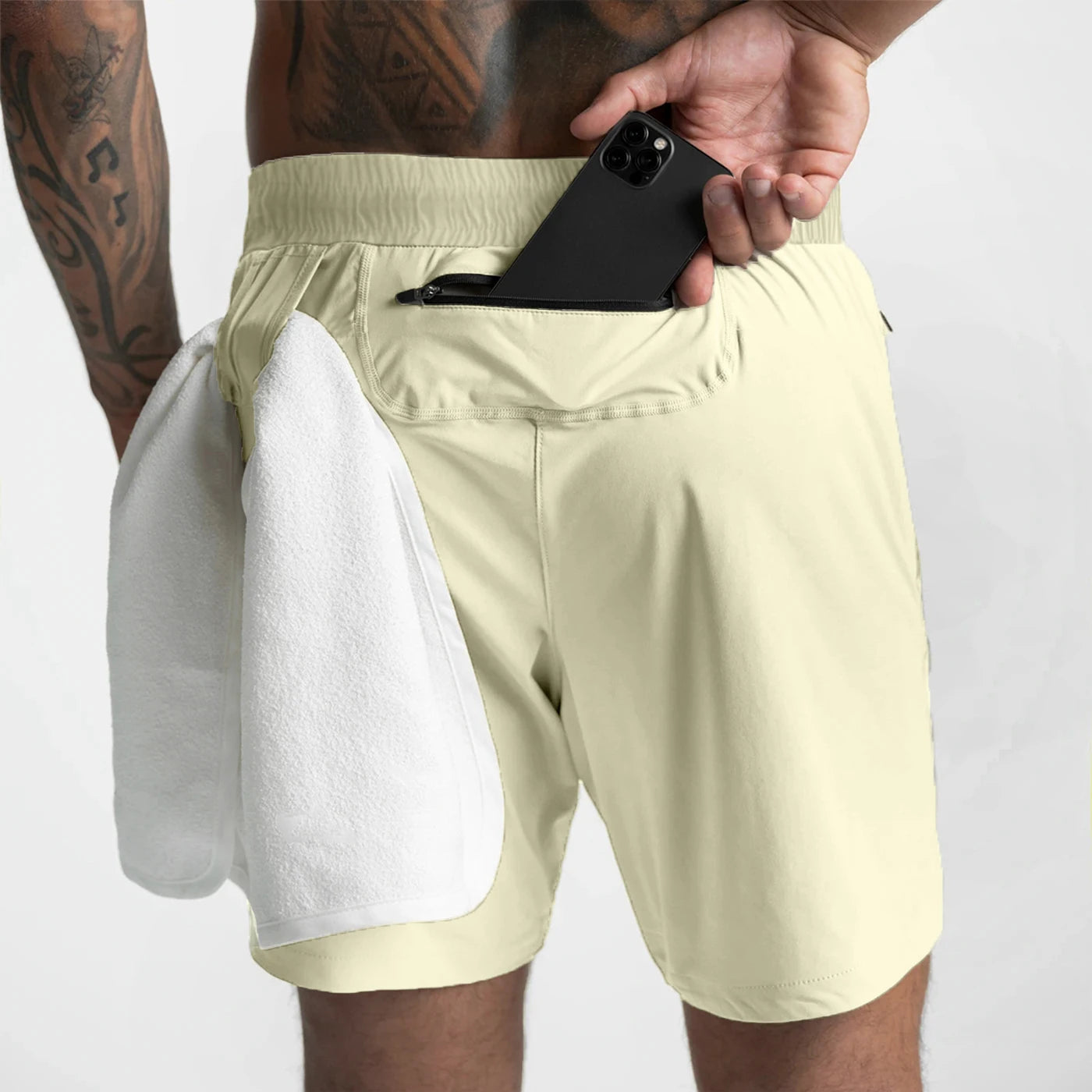New Men’s Quick-Dry Running Shorts