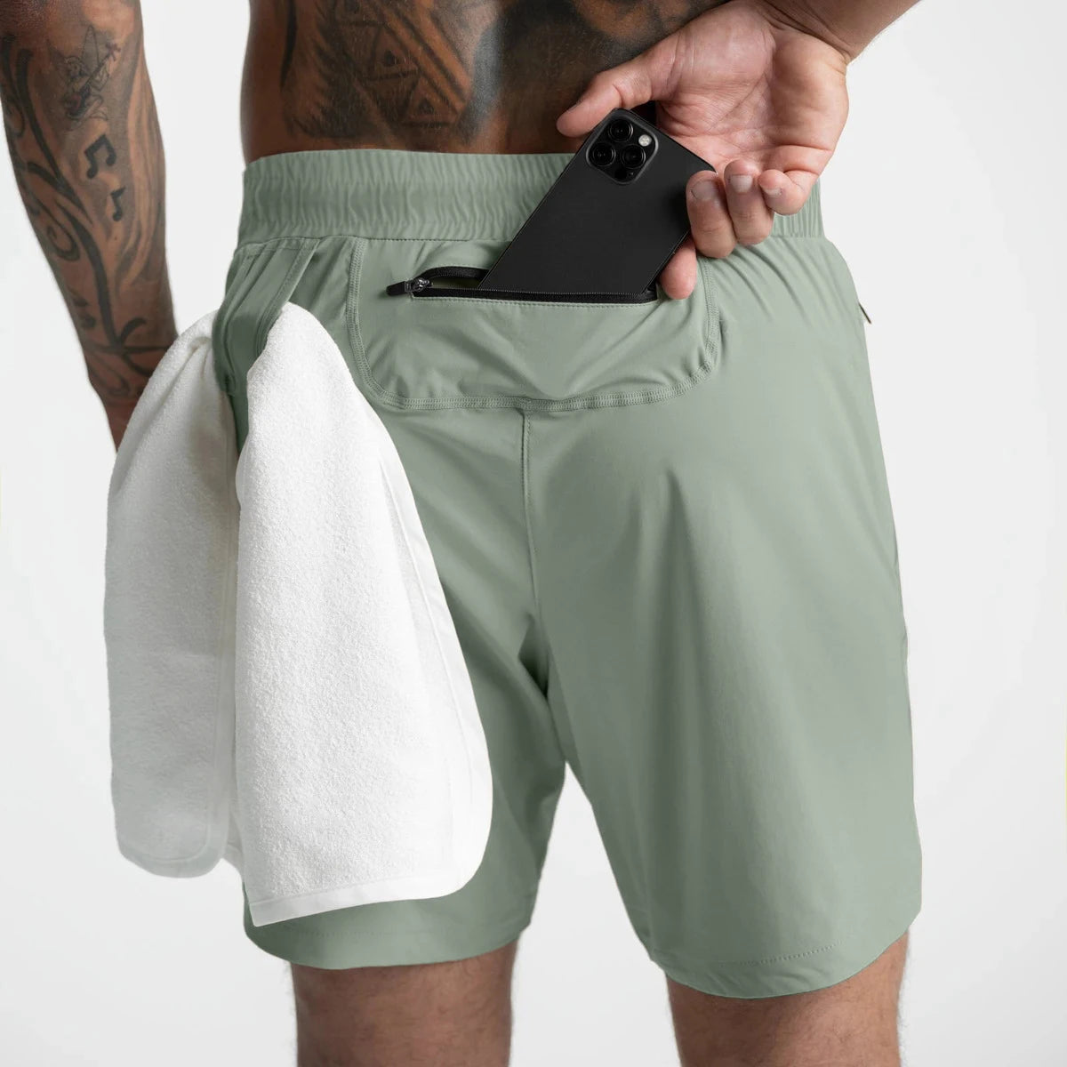 New Men’s Quick-Dry Running Shorts