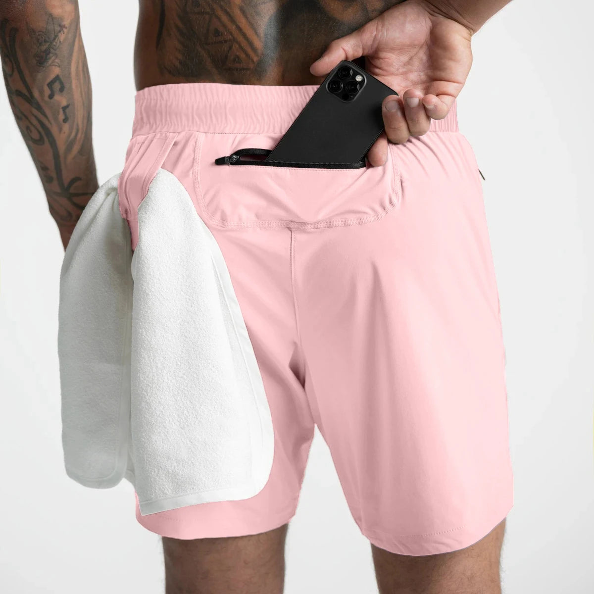 New Men’s Quick-Dry Running Shorts