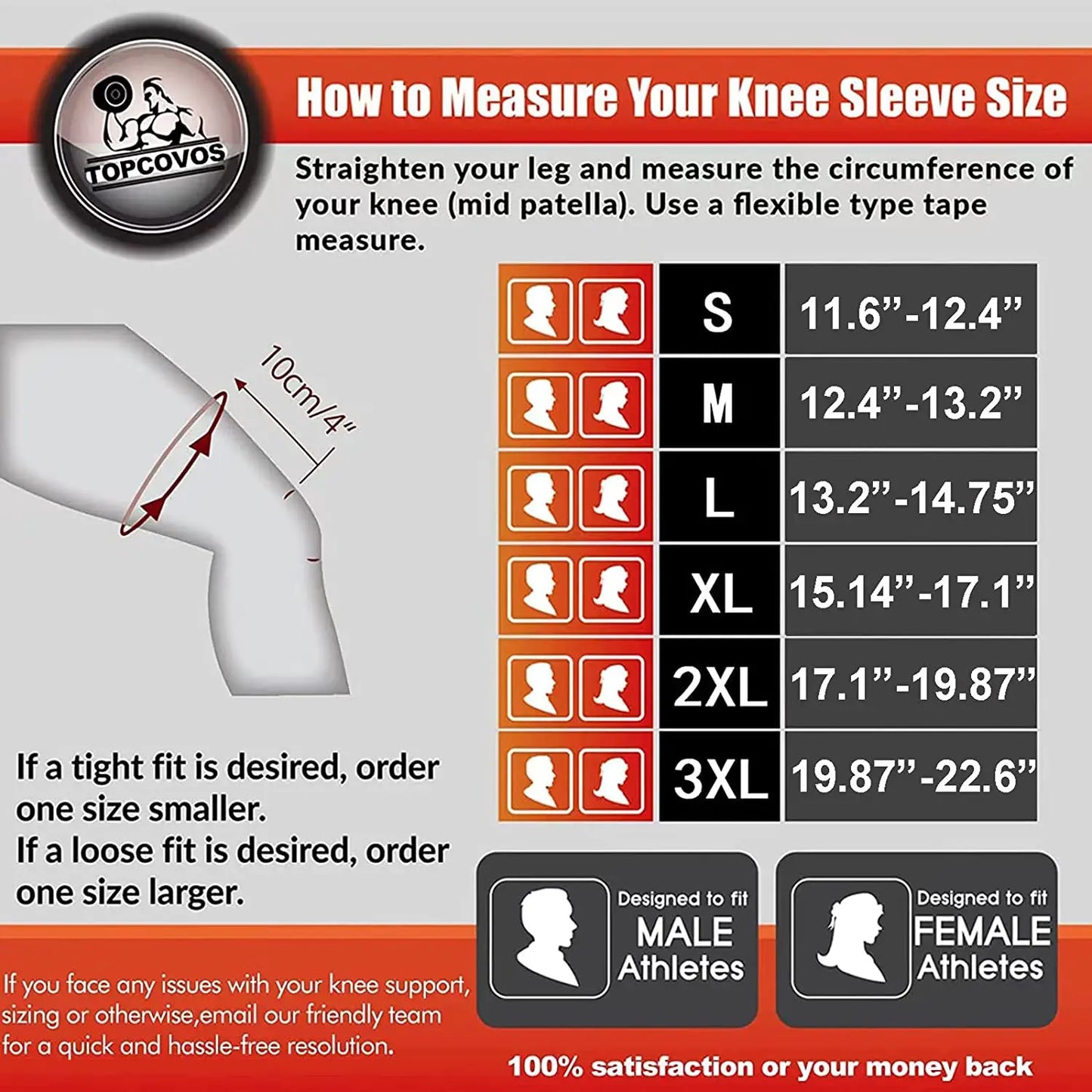 Knee Brace Support Sleeve