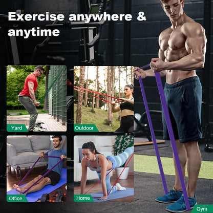 5–120lbs Fitness Resistance Band
