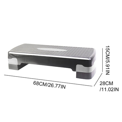 Adjustable Aerobic Fitness Stepper