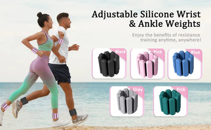 Adjustable Wrist & Ankle Weights