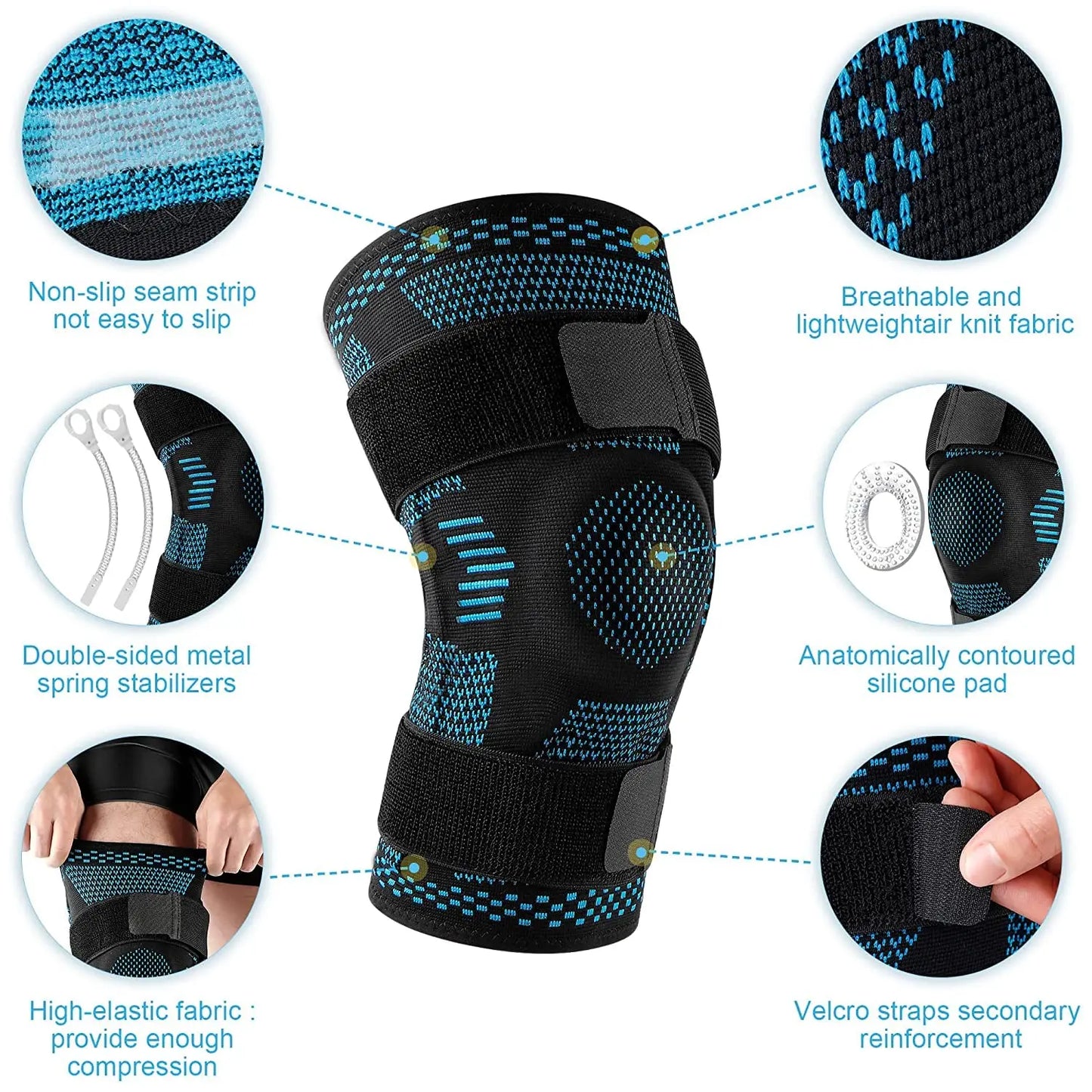 Knee Brace Support Sleeve