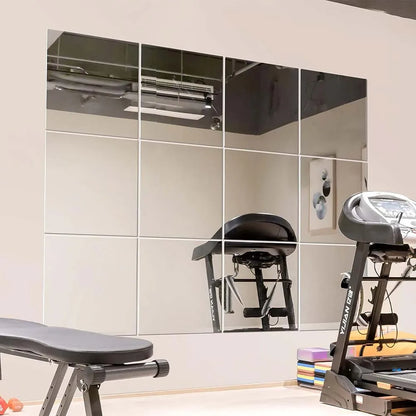 Gym Mirrors Square Wall Mounted