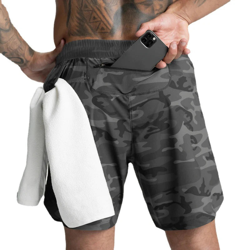 New Men’s Quick-Dry Running Shorts