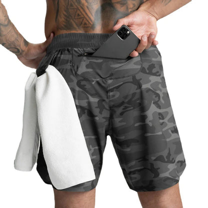 New Men’s Quick-Dry Running Shorts