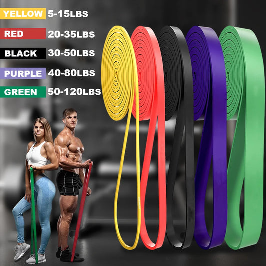5–120lbs Fitness Resistance Band