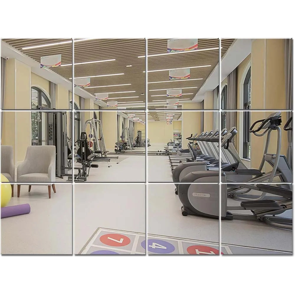 Gym Mirrors Square Wall Mounted