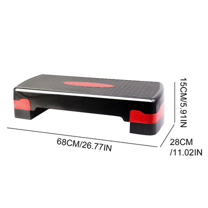 Adjustable Aerobic Fitness Stepper